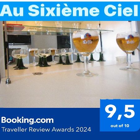 - - - - - Au Sixieme Ciel - - - - - Daire Brüksel Dış mekan fotoğraf